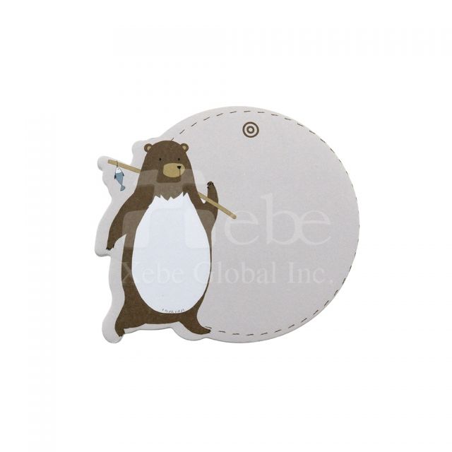 Brown bear sticky notes