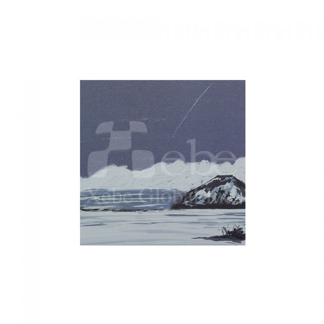 Oil painting style sticky notes