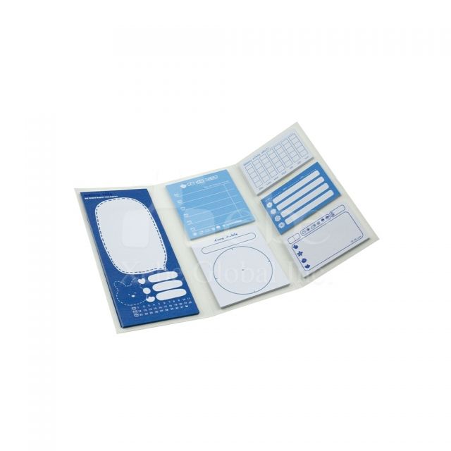 Custom all in one sticky notes set 