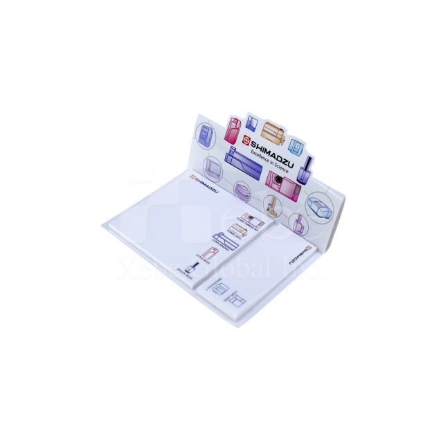 All in one folding sticky notes book 
