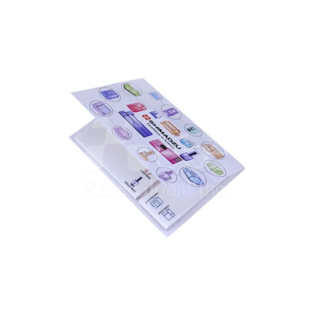 All in one folding sticky notes book 