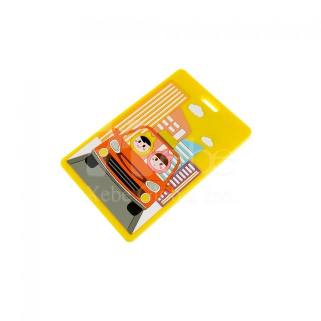 Colorful taxi card holder 