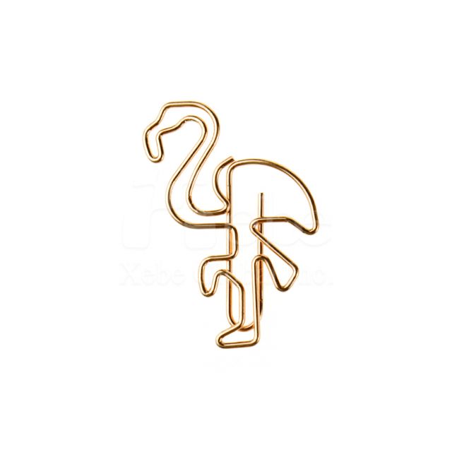 Custom red-crowned crane custom paperclip