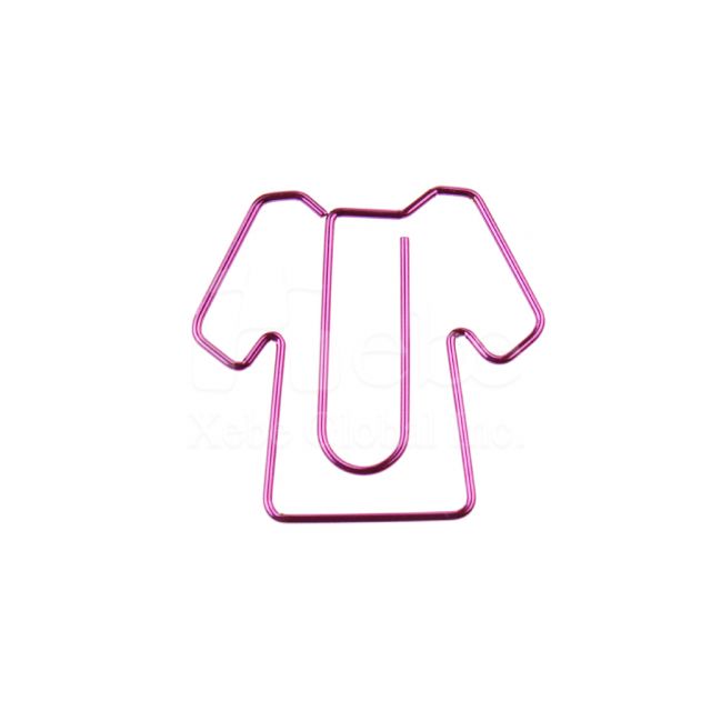 Purple dress paperclip