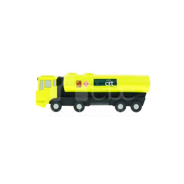 Yellow Tanker truck customized usb