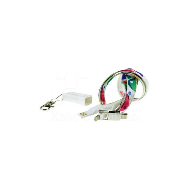 Three in one Custom USB Charging Cable