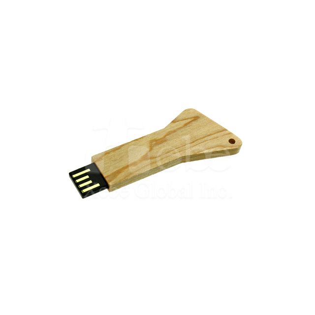 Scraper shape wooden USB