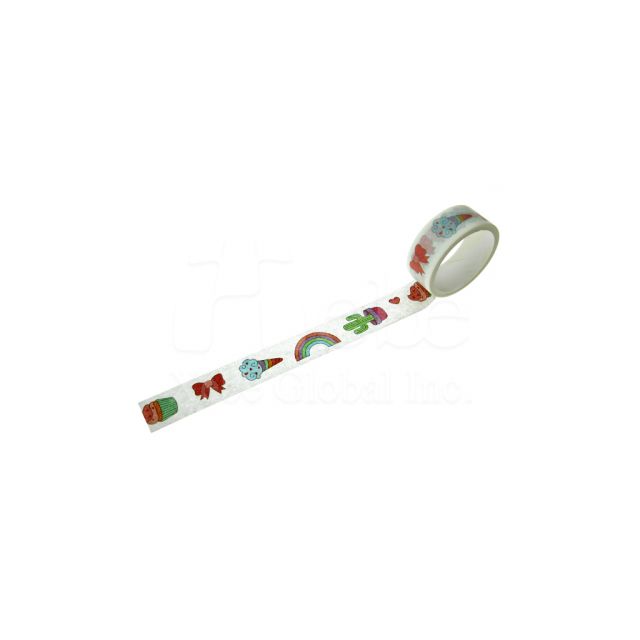 Custom single cycle washi tape Custom masking tape