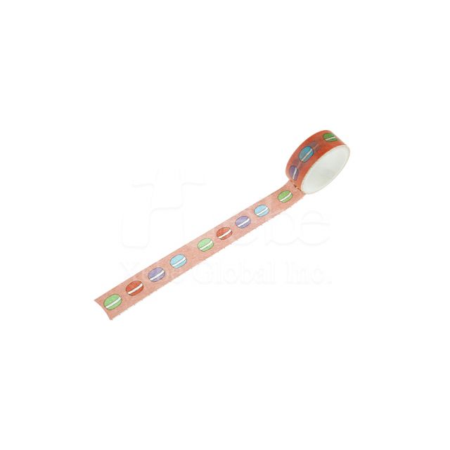 Custom single cycle washi tape Custom masking tape 