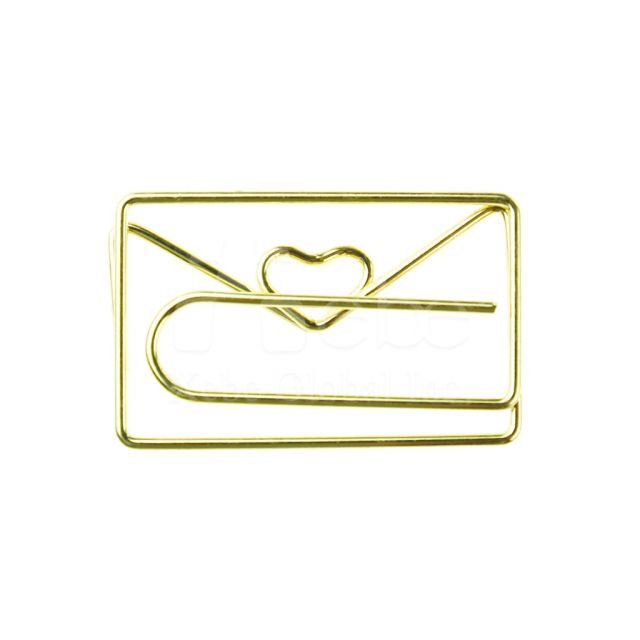 Romantic love letter custom paperclip