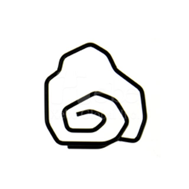 Rock shape custom paperclip