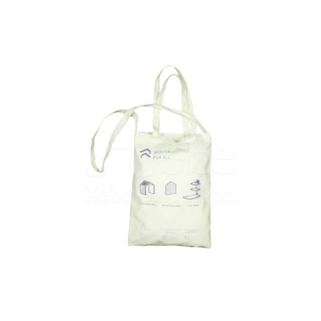 dual-purpose canvas shopping bag