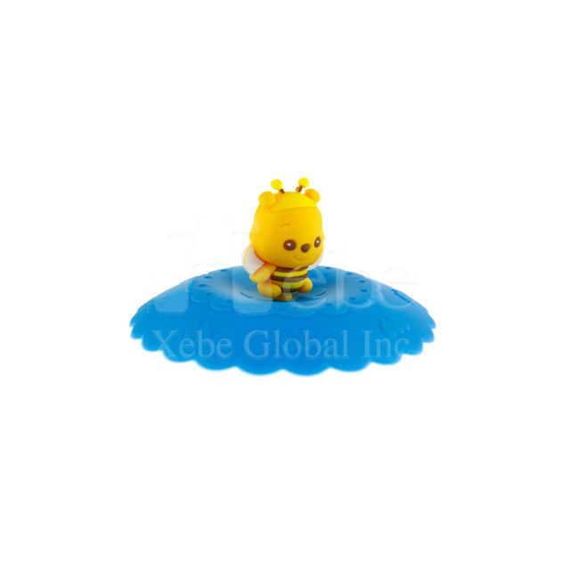 Bee Three-dimensional Sealing Cup Lid