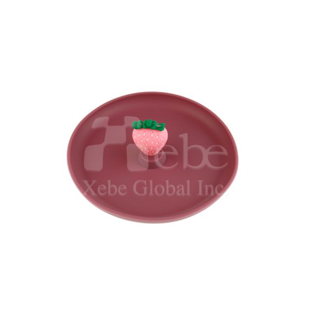 Sweety Strawberry Custom Cup Lid