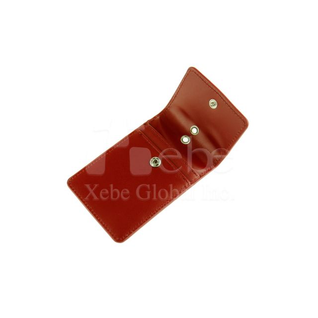 Dark brown translucent card holder