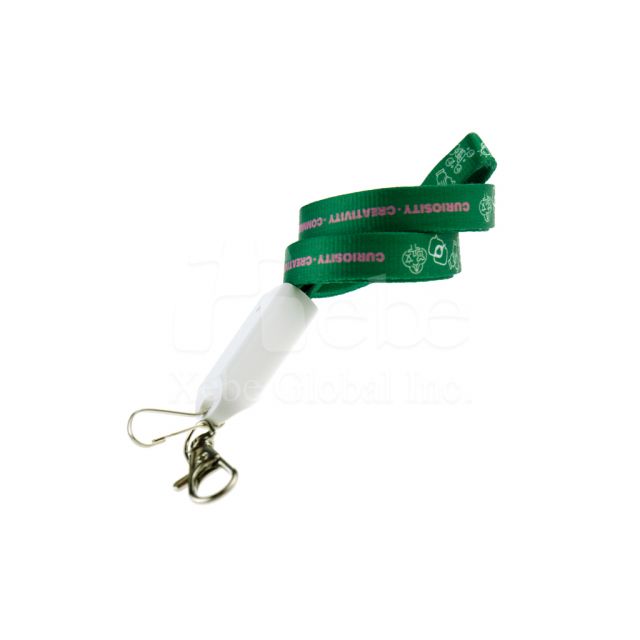Lanyard multi-function charging cable