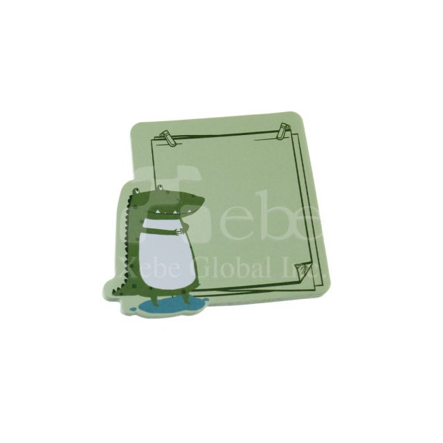 Crocodile post-it note