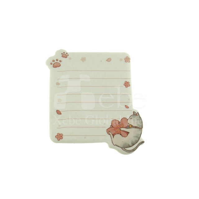 Charm cat customized sticky notes