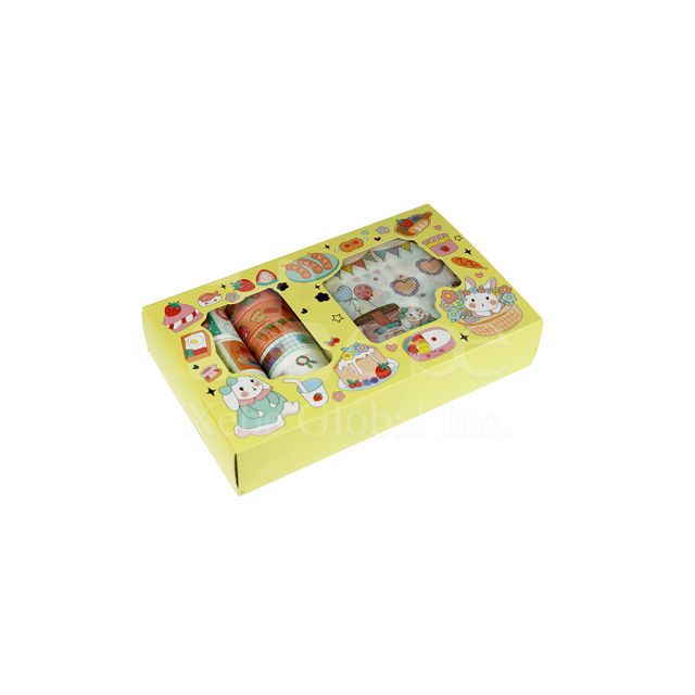 Custom washi tape gift box Custom masking tape set vendor 
