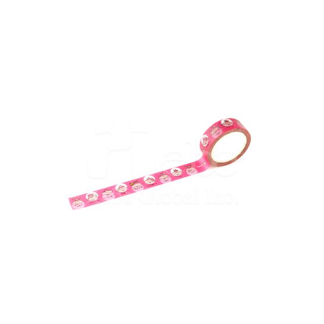 Company logo washi tape maker Custom corporation masking tape with logo 