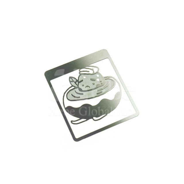 Cartoon Character Bathing In a Custom Paperclip