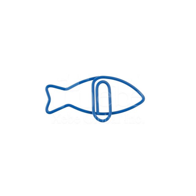Lively fish paper clips customized