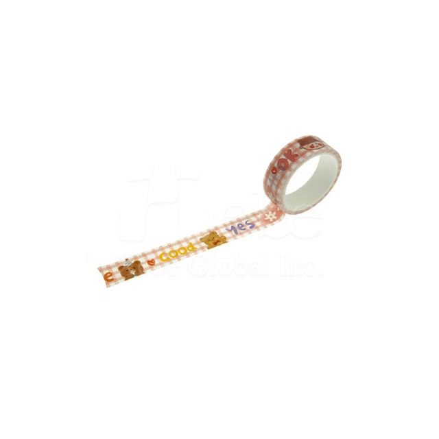  Custom washi tape with slogan Custom masking tape with word & picture 