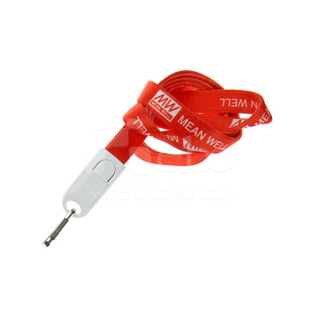 Multi-Purpose Neck-Mounted USB Charging Cable