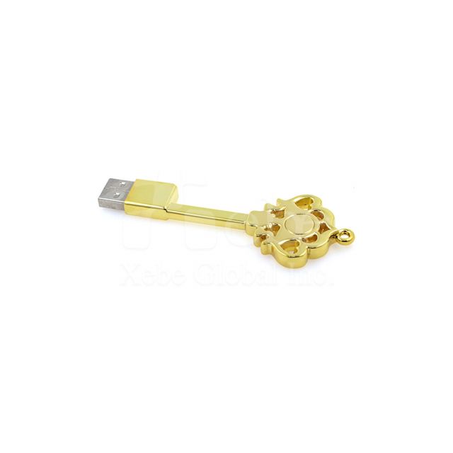 Crown Key Shaped Metal USB