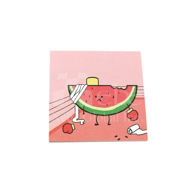 Crying Watermelon Note Paper