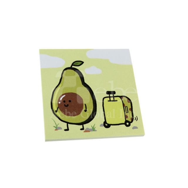 Travel Avocado Customized Post-it Notes