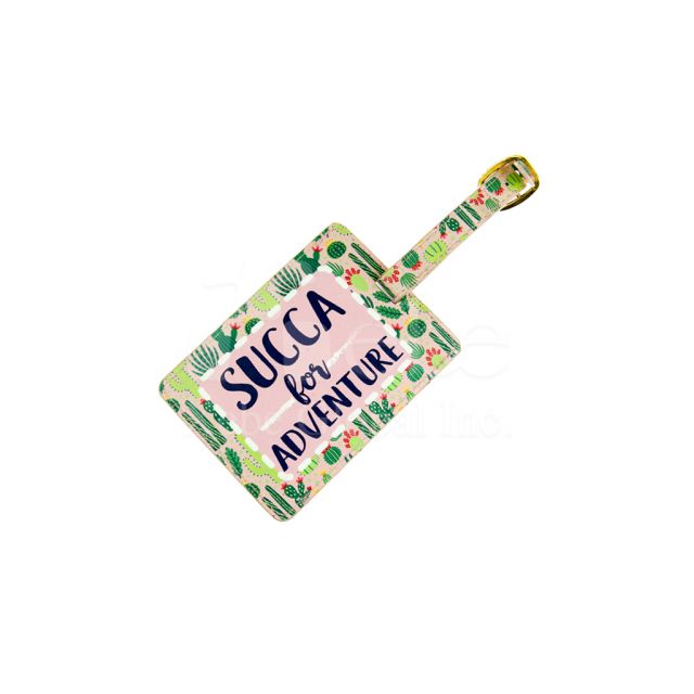 Colorful tropical card holder 