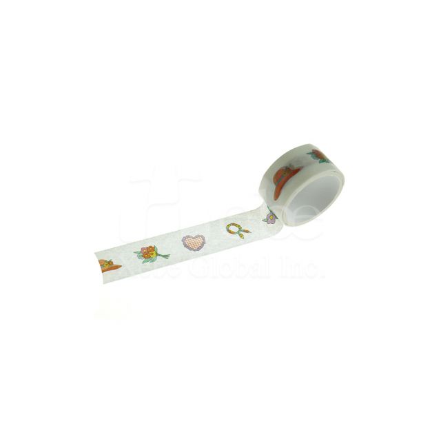 Custom cute illustration washi tape 