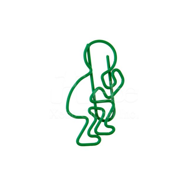 Squat pose paperclip  