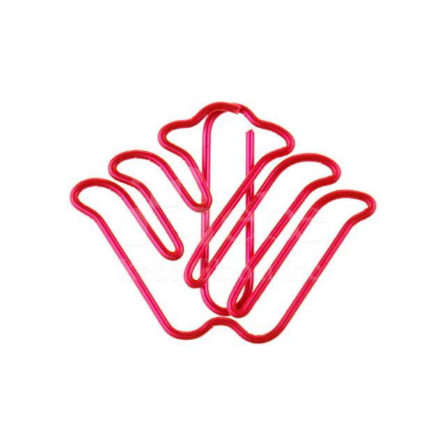 Custom company logo paperclip maker 