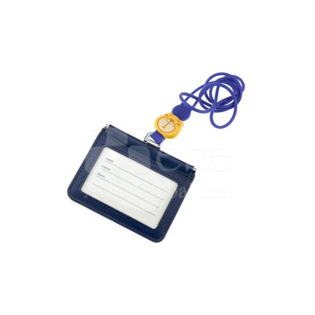 Customized special shape lanyard badge holder