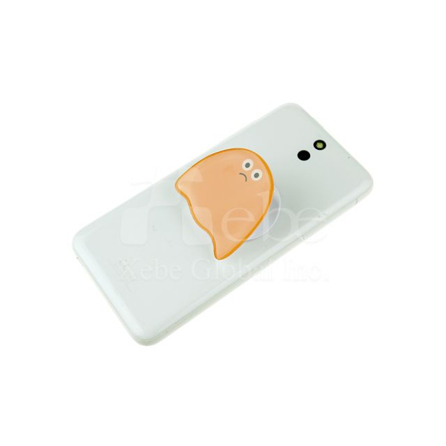 Orange Ghost phone ring holder