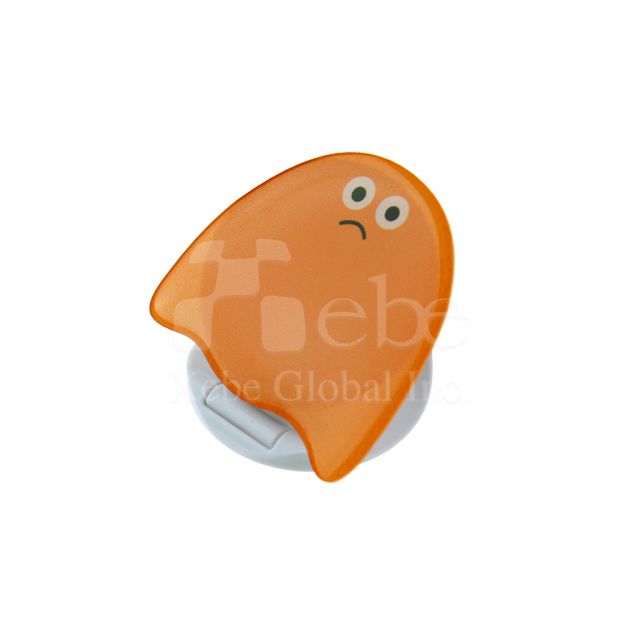 Orange Ghost phone ring holder