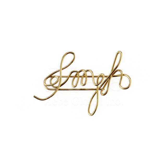 School club name custom paperclip