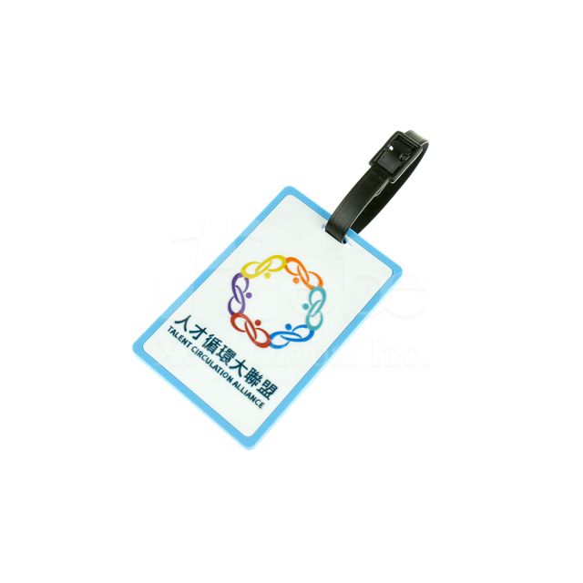 Custom company LOGO slogan luggage tags
