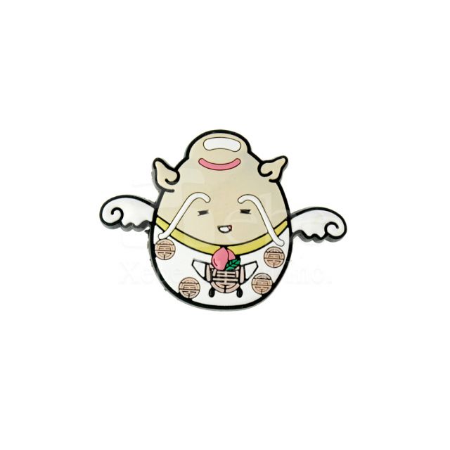 Friendly egg grandpa fridge magnet