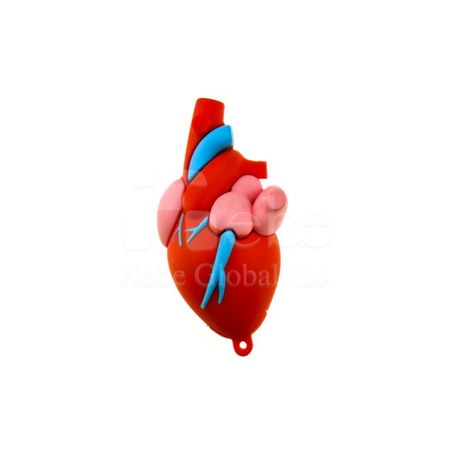 3D Custom Human Heart Flash Drive