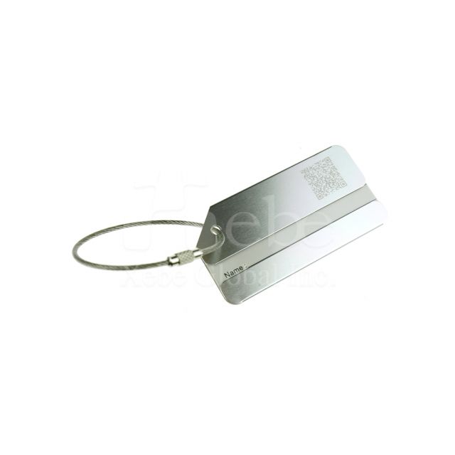 Metal customized LOGO luggage tag