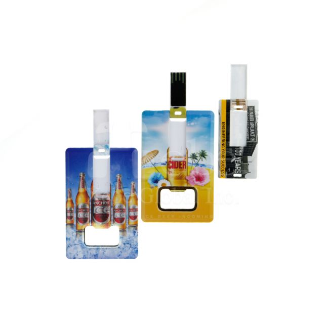 Bottle opener 2-in-1 USB disk