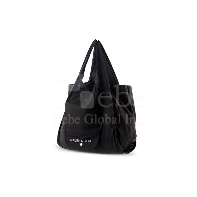 Foldable flannel eco shopping Bag