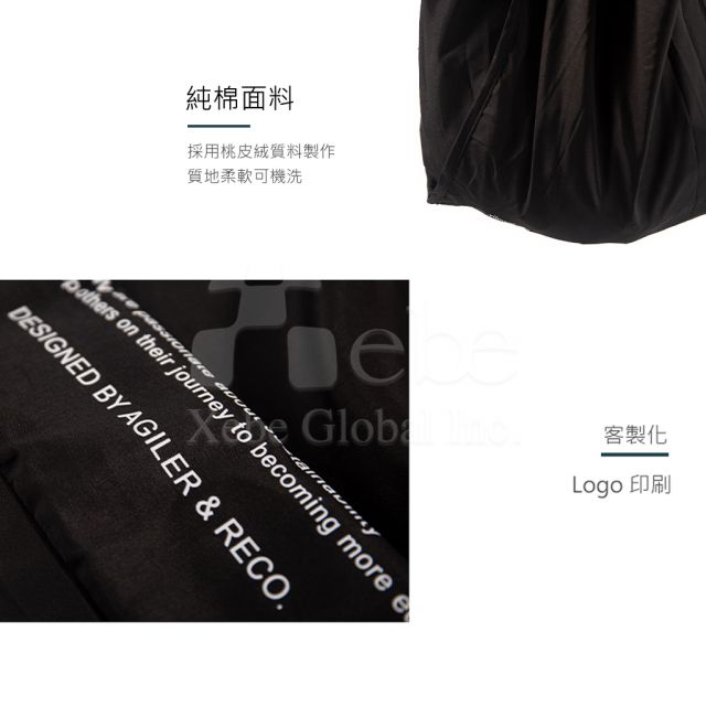 Foldable flannel eco shopping Bag
