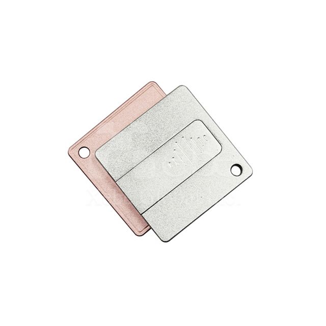 Metal square card type flash drive