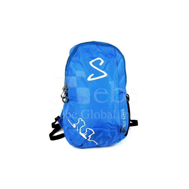 Customized foldable backpack