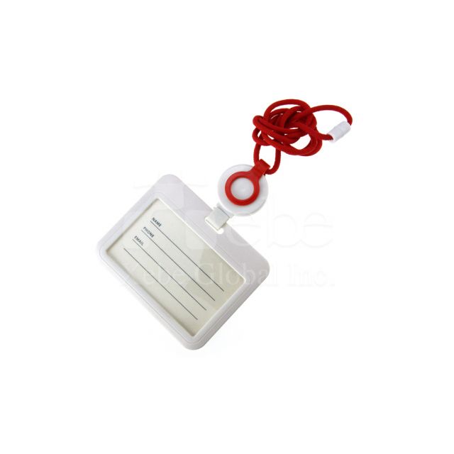 Heartbeat Custom ID Retractable Cardholder