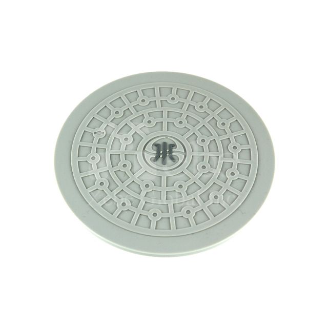 Customized gutter lid shape coaster